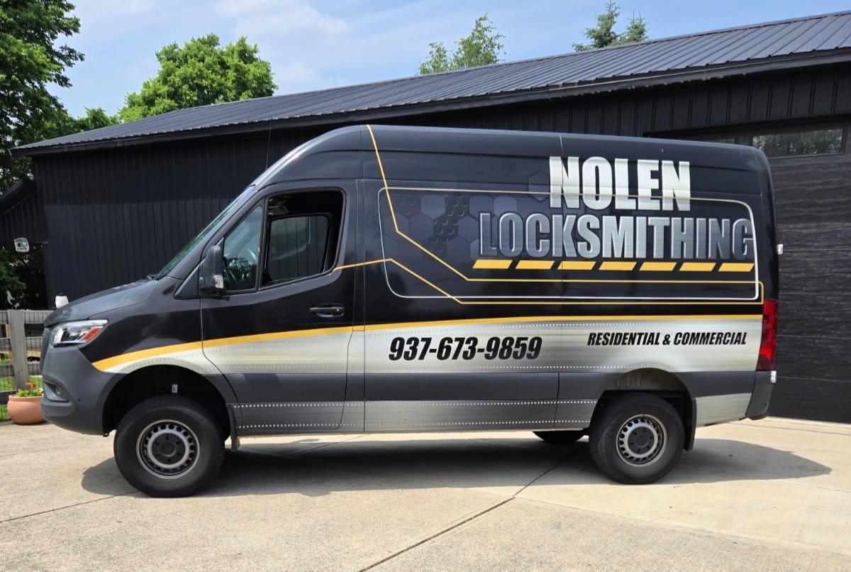 Nolan Locksmithing work van